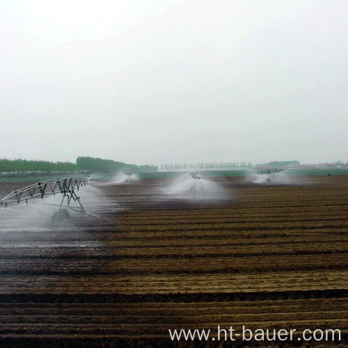 Agricultural mobile hose reel irrigation system boom model